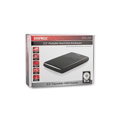 Everest HD3-240 Harici 2.5 Usb 3.0 Hdd Kutusu Siyah