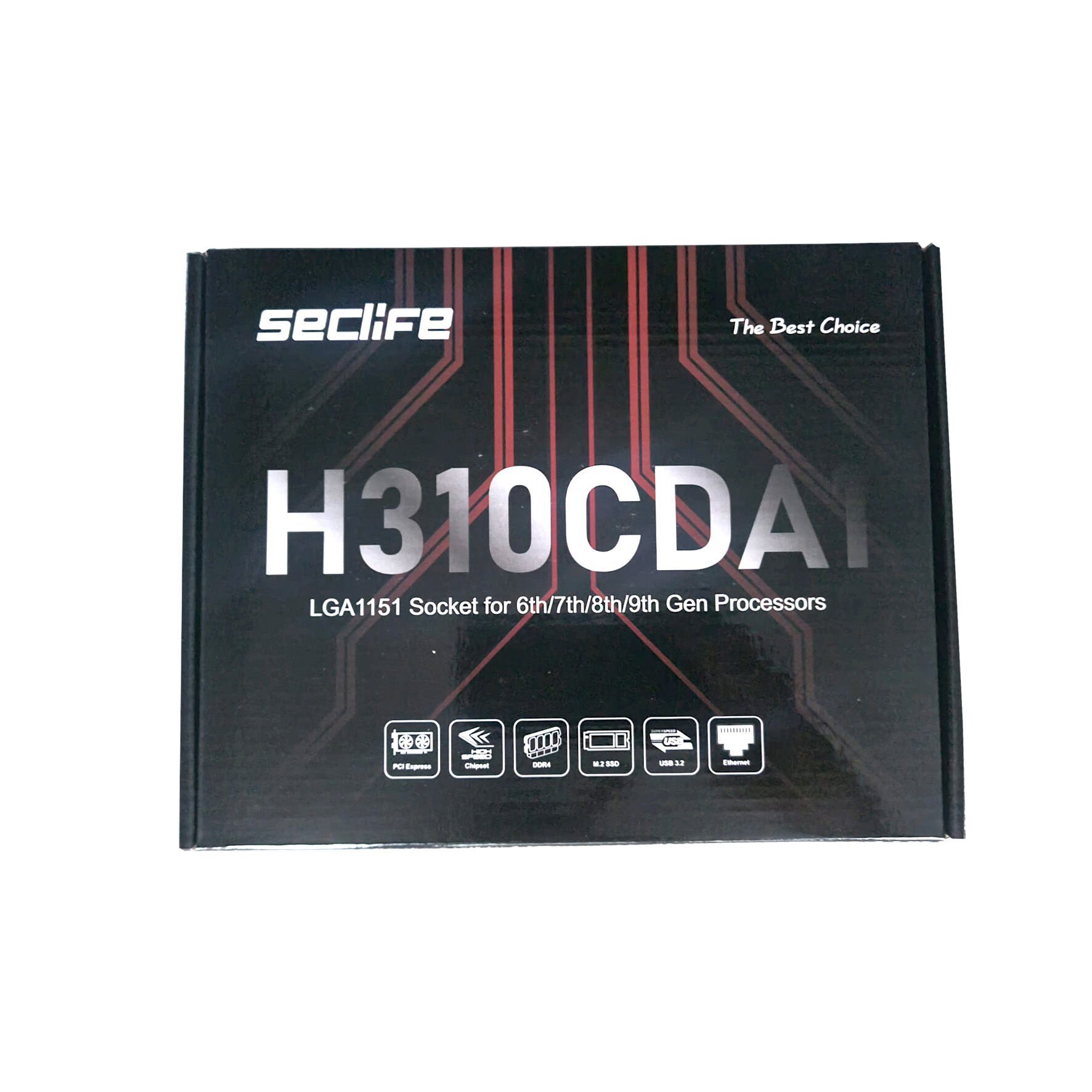 Seclife H310CDA1 (B250 Chip) 6/7/8/9th M.2 DDR4 S+V+L 1151P Anakart