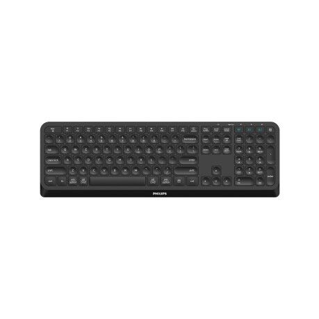Philips SPK6407B 2 Kanallı Bluetooth + Kablosuz Türkçe Q Klavye Siyah