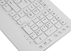 Everest KM-3850 Beyaz Q Multimedia Klavye + Mouse Set