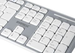 Everest KM-6063 Beyaz/Gri Kablosuz Q Multimedia Klavye + Mouse Set