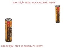 Everest KM-6176 OFFICAL Siyah Kablosuz Combo Q Multimedia Klavye + Mouse Set