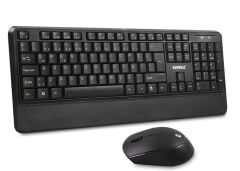 Everest KM-6176 OFFICAL Siyah Kablosuz Combo Q Multimedia Klavye + Mouse Set