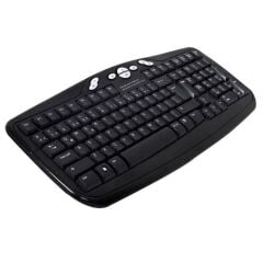 Everest KM-6630 Siyah Kablosuz Q Multimedia Klavye + Mouse Set