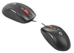 Everest KM-6825 Siyah Usb Kırmızı Tuşlu Türkçe Multimedia Klavye + Mouse Set