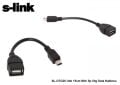 S-link SL-OTG20 Usb 15Cm Mini 5P Data OTG Kablo