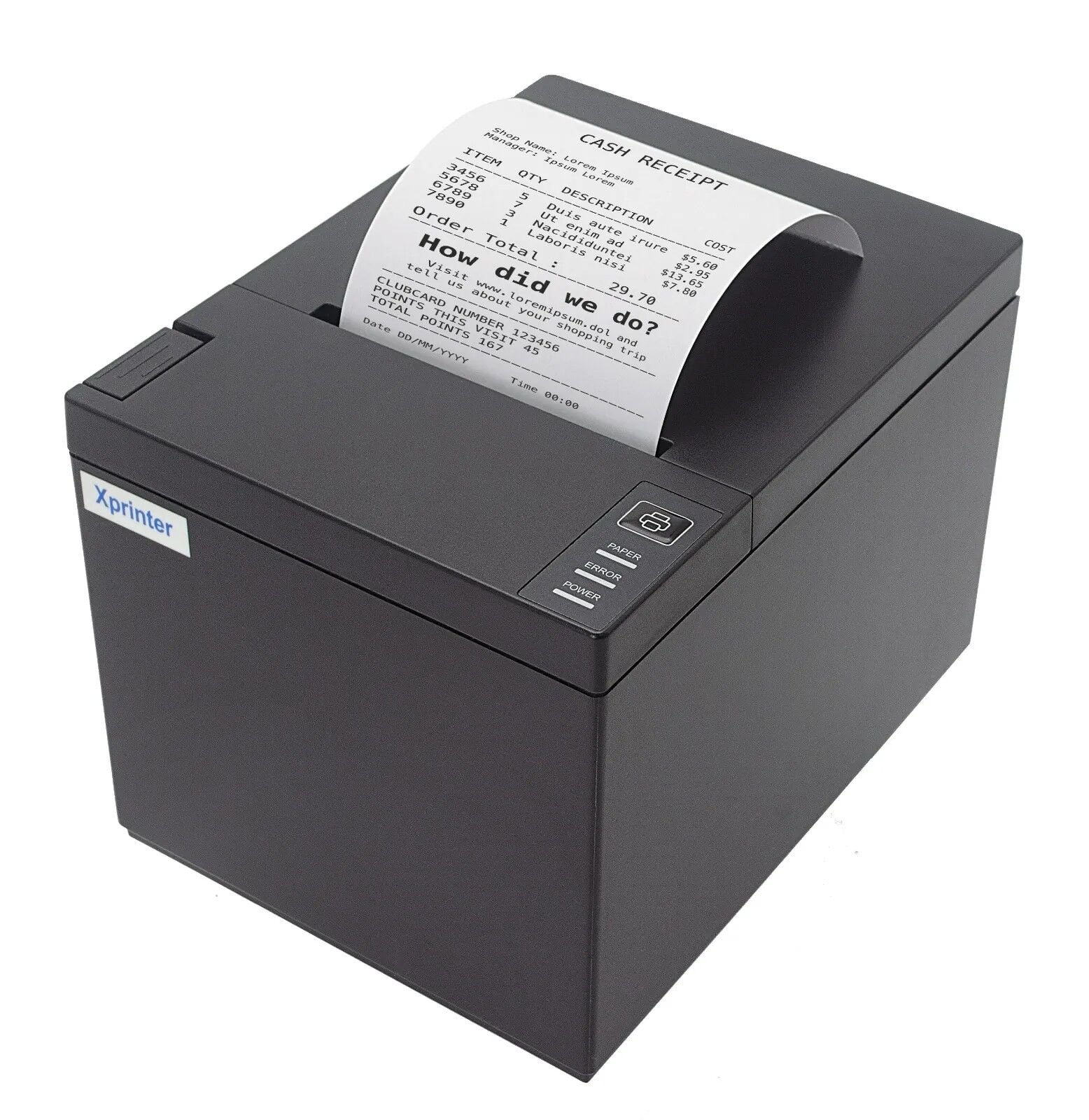 Xprinter XP-Q807K 230MM Direk Termal Fiş Yazıcı USB/ETHERNET