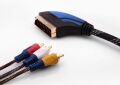 S-link SLX-930 SCART TO 3RCA 2m Gold+Kılıflı Kablo