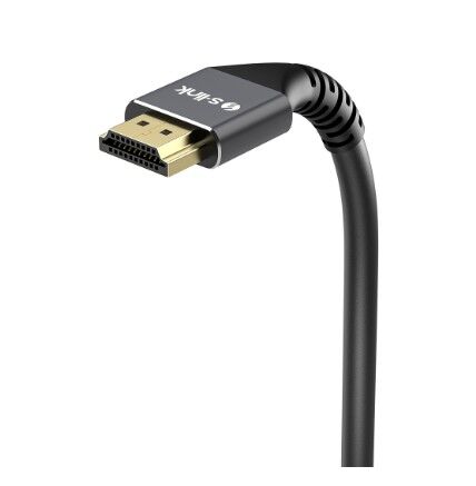 S-link SLX-HD4K015 19+1 HDMI to HDMI 1.5m Metal v2.0 4K (4096*2160) 60Hz Kablo