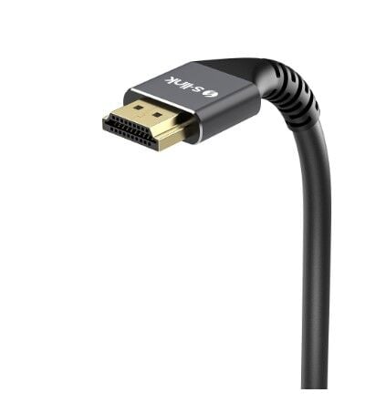 S-link SLX-HD4K05 19+1 HDMI to HDMI 5m Metal v2.0 4K (4096*2160) 60Hz Kablo