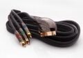 S-link SLX-M997 SCART TO 3RCA 2M Gold+Metal Kablo