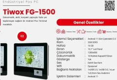 Tiwox FG-1500 10,1'' Android 11 2GB RAM 16GB Hafıza Fiyat Gör