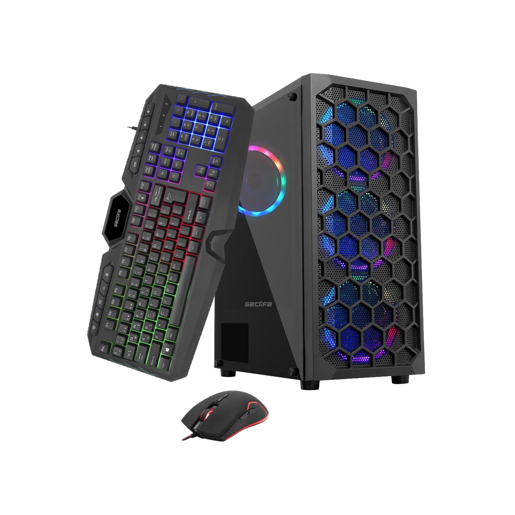 Seclife GM-A550 Ryzen 5500 16GB 500GB SSD 4GBVGA 1030 Dos Oyuncu Pc