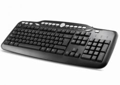 Seclife UN-797 Siyah Usb Q MMedya Klavye + Mouse Set