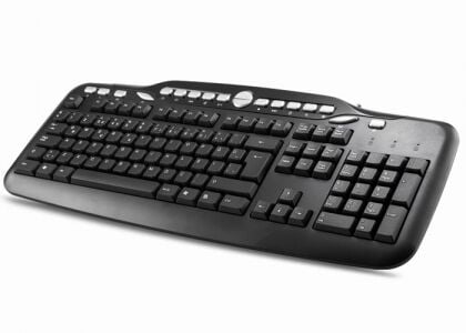 Seclife UN-797 Siyah Usb Q MMedya Klavye + Mouse Set