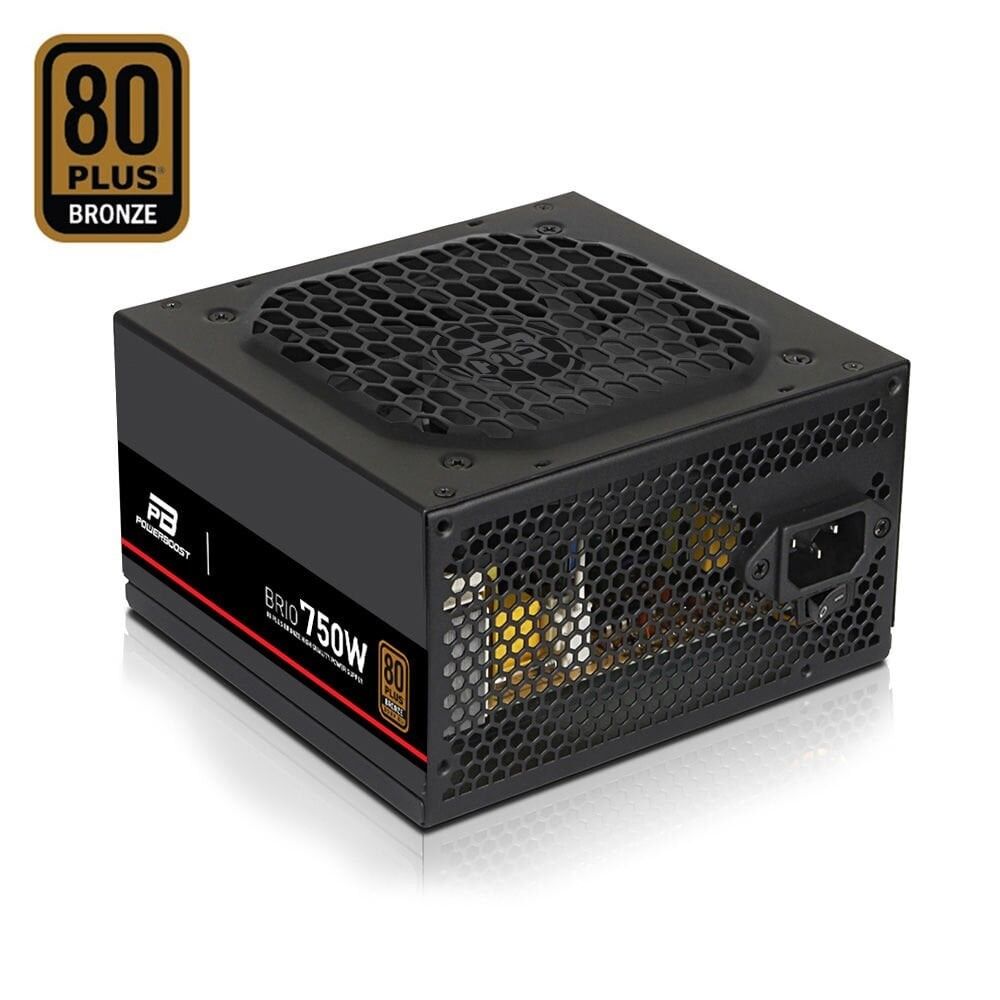 PowerBoost BST-ATX750BEU Brio 750W 80+ Bronze 12CM Fanlı ATX PSU (Bulk)