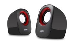 Snopy SN-120 1+1 Usb Siyah/Kırmızı Speaker