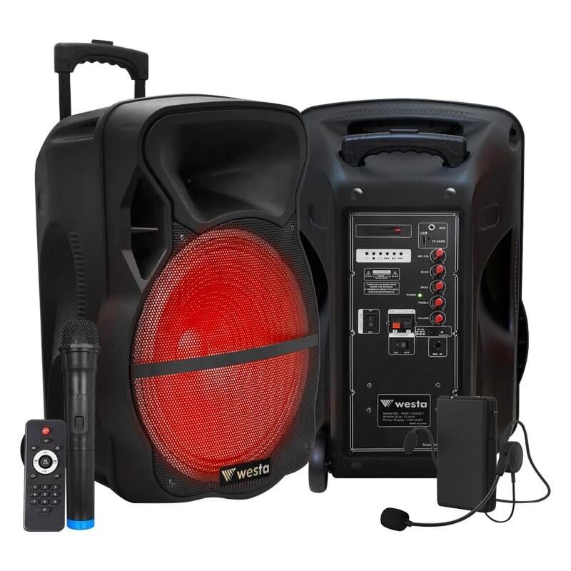 Westa WAP-12503ET 12'' Aktif Portatif Ses Sistemi