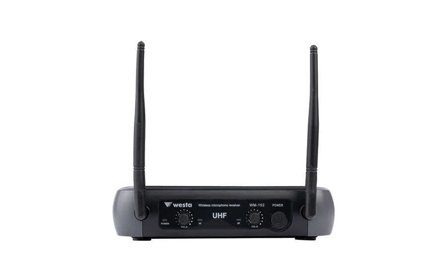 Westa WM-102T 1 Receiver+ 2 Lavalier(Yaka) Mikrofon Seti
