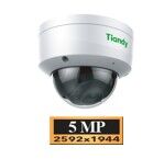 Tiandy TC-C35KS I3/E/Y/M/C/H/2.8mm/V4.0 5Mp Starlight Vandalproof Dome Ip Kamera