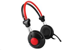 Snopy SN-58 Esnek Mik. Helezon Yaylı Kablo Siyah/kırmızı Mikrofonlu Kulaklık