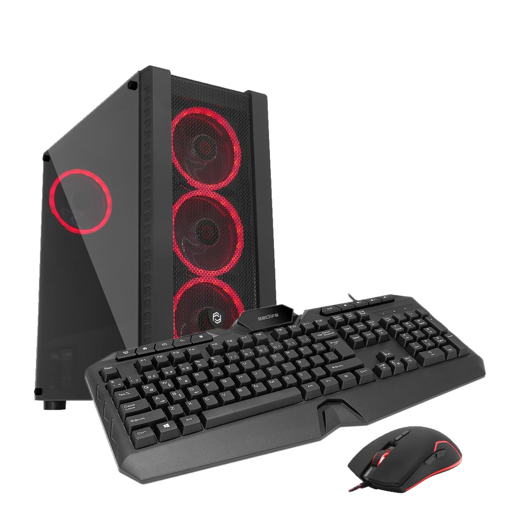 Seclife GM-1263 i5-12400F 16GB 500GBSSD 6GB 1660S 500W Dos Oyuncu Pc