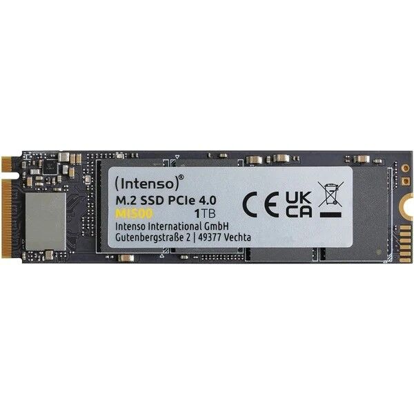1TB Intenso MI500 Gen.4x4 NVMe 1.4 5300MB-4500MB/s SSD Disk
