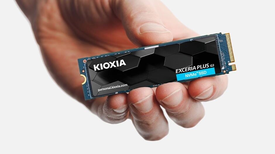 1TB Kioaxia Exceria Plus G3 NVMe Gen4 M.2 5000/3900 (BK-LSD10Z001TG8) SSD Disk