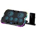 GameBooster GB-NS10 Hurricane RGB+Telefon Stant Notebook Soğutucu