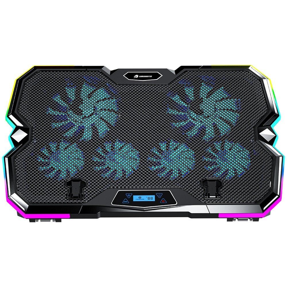 GameBooster GB-NS10 Hurricane RGB+Telefon Stant Notebook Soğutucu