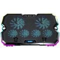 GameBooster GB-NS10 Hurricane RGB+Telefon Stant Notebook Soğutucu