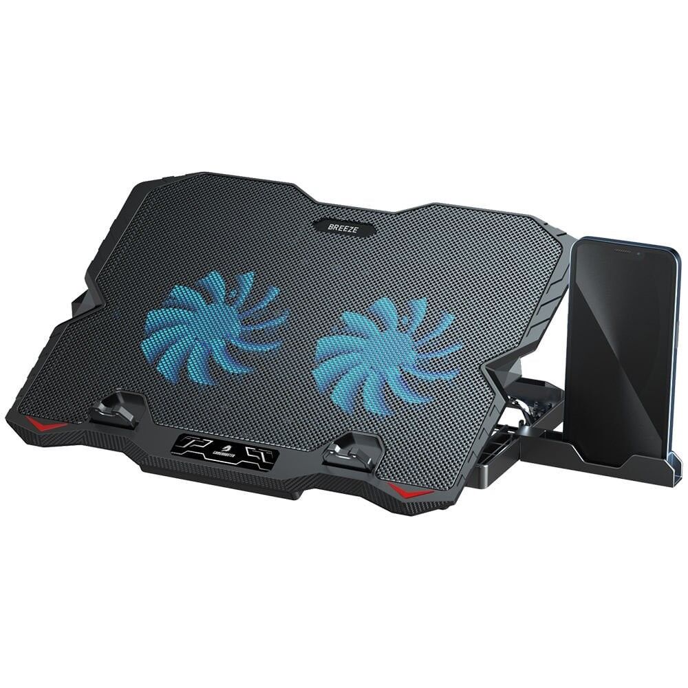 GameBooster GB-NS50 Breeze 17'' Fan Kontrollü 2xUSB2.0 Portlu Notebook Soğutucu
