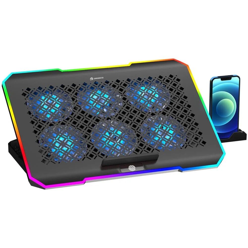 GameBooster GB-NS61 15-17'' Siyah 6-Fanlı Notebook Soğutucu