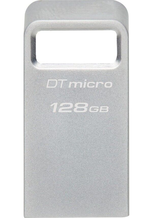 128GB Kingston DTMC3G2/128GB Micro 200MB/s Metal USB 3.2Gen1 Flash Bellek