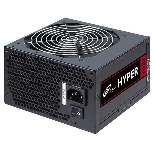 FSP 600w Hyper S HP600S 12cm Fan Aktif PFC 80+ Power Supply
