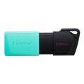 256GB Kingston DTXM/256GB USB 3.2 Gen1 D.Trv. Exo. (Black+Teal) Flash Bellek