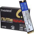 2TB TwinMOS M.2 PCIe Gen3 NVMe SSD (3600-3250Mb/s) TLC 3DNAND(NVMe2TB2280AP) SSD