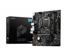 Msı Pro-E B560M Soket 1200 DDR4 S+V+GL 4800(OC)Mhz HDMI M.2 m mATX