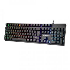GameBooster G76K ''Attack'' Rainbow Aydınlatmalı Semi-Mechanical Oyun Klavyesi