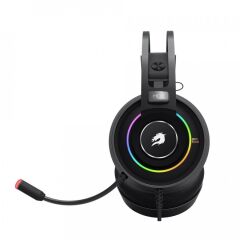 GameBooster H03 Dragon King  Running RGB Titreşimli 7.1 Siyah Oyuncu Kulaklığ