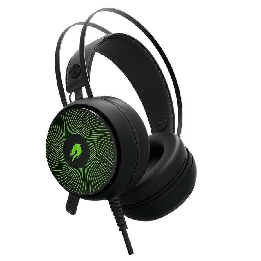 GameBooster H12 Rebel 7 Renk RGB 7.1 Siyah Oyuncu Kulaklığı