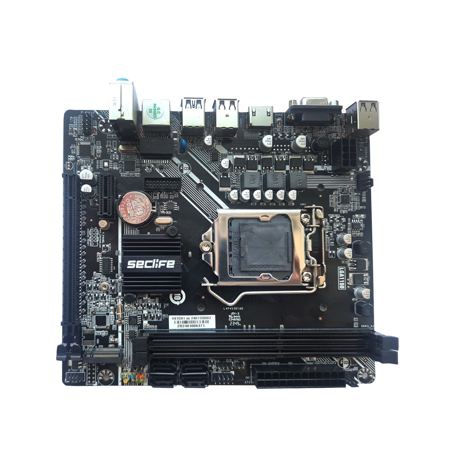 Seclife H81 H81DA1 İntel M.2 DDR3 MATX 1150p Anakart
