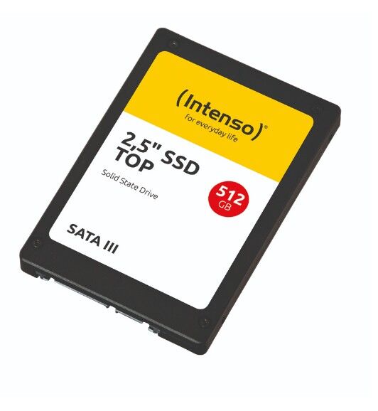 512GB Intenso Top 2.5'' Sata 3 520MB-480MB/s (3812450) SSD Disk