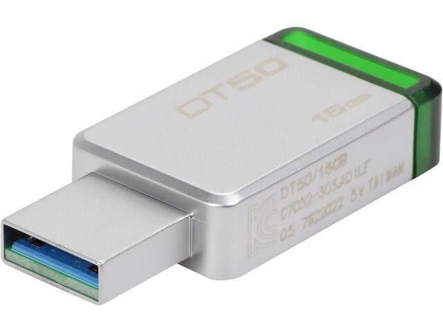 16 GB Usb 3.1 Kingston Metal Kasa Usb Bellek (DT50/16GB)