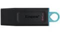 64 GB Kingston DTX/64GB USB 3.2 D.Trv.Exo (Black+Teal)  Flash Bellek