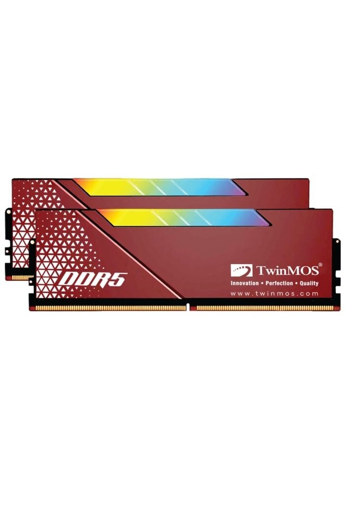 64GB TwinMOS DDR5 (2x32GB) 6000MHz (TMD564GB60DK36VXR) CL36 RGB Desktop Ram
