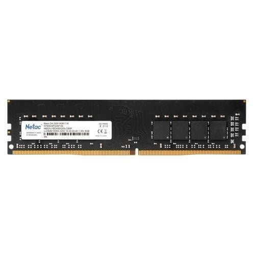 8GB Netac Basic 3200MHz (NTBSD4P32SP-08) DDR4 Pc Ram