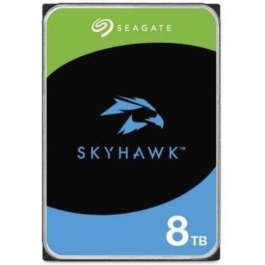 8 TB Seagate SKYHAWK 3.5''  5400rpm 256MB (ST8000VX010) 7/24 Güvenlik Disk