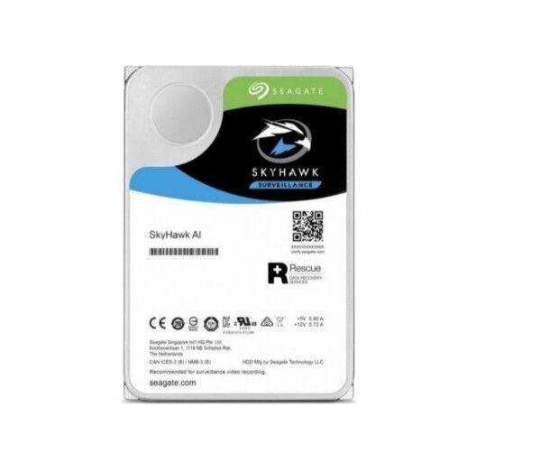 8 TB Seagate SKYHAWK 3.5'' 7200Rpm 256MB (ST8000VE001) 7/24 Güvenlik Disk