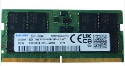 32GB Samsung 5600MHz DDR5 Kutusuz (M425R4GA3BB0-CWM) Notebook Ram